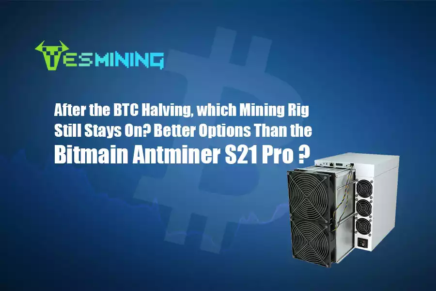 After the BTC Halving, Which Mining Rig Still Stays On? Better Options Than the Bitmain Antminer S21 Pro?
