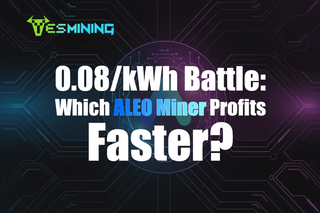 0.08USD/kWh Battle: Which ALEO Miner Profits Faster?