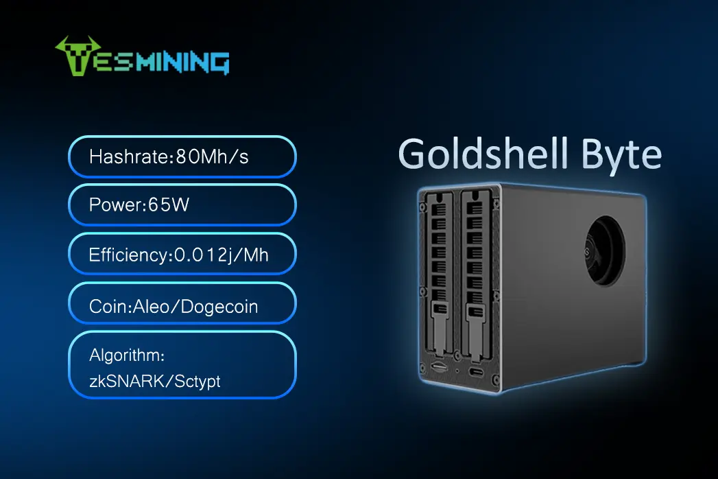 Goldshell Byte Spec