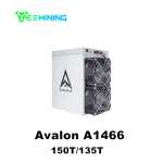 CANAAN AVALON A1466 135 / 150T SHA-256 BTC Bitcoin Miner