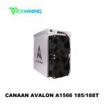 CANAAN AVALON A1566 185 / 188T SHA256 Bitcoin Miner