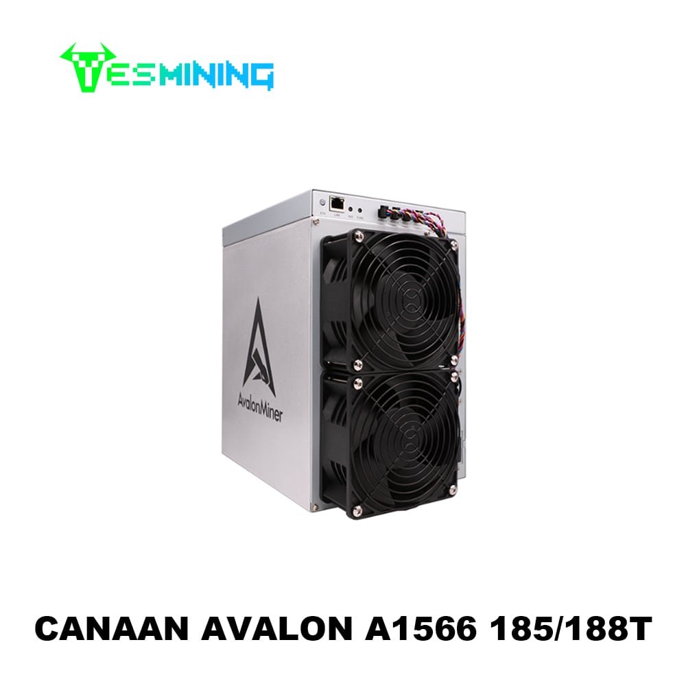 A1566-min.jpg CANAAN AVALON A1566 185 / 188T SHA256 Bitcoin Miner – Image 1