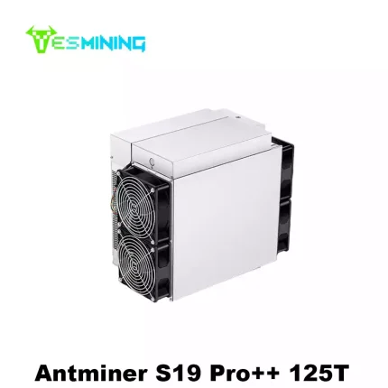 Bitmain Antminer S19 Pro++ 125T 3250W Bitcoin BTC Miner
