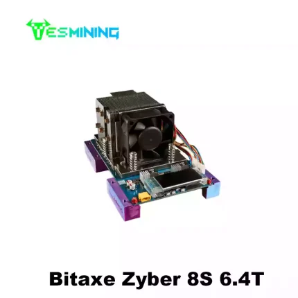 Bitaxe Zyber 8S 6.4+TH/s Solo Bitcoin Miner