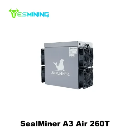 Bitdeer SealMiner A3 Air 260T 3640W Bitcoin Miner