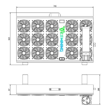 Yesmining Immersion and Water Cooling System