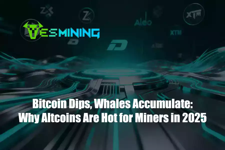 Bitcoin Dips, Whales Accumulate: Why Altcoins Are Hot for Miners in 2025