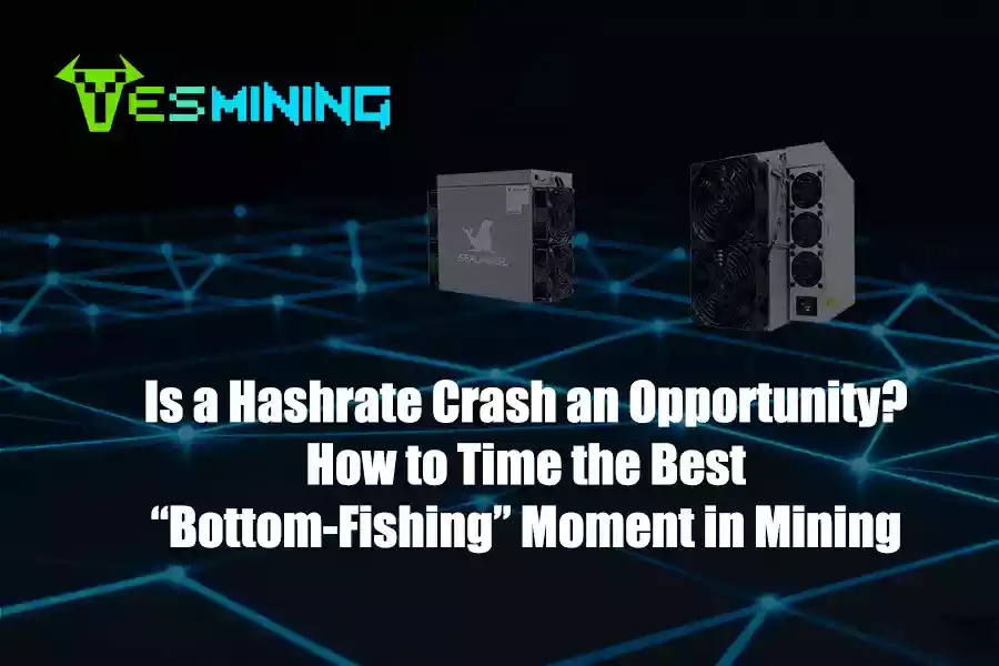 Is a Hashrate Crash an Opportunity? How to Time the Best “Bottom-Fishing” Moment in Mining